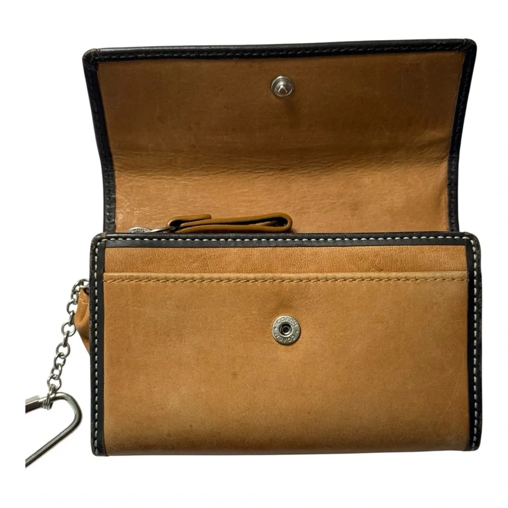 Coach Leatherwear 1941 Compact Wallet with Keychain - Picture 8 of 8